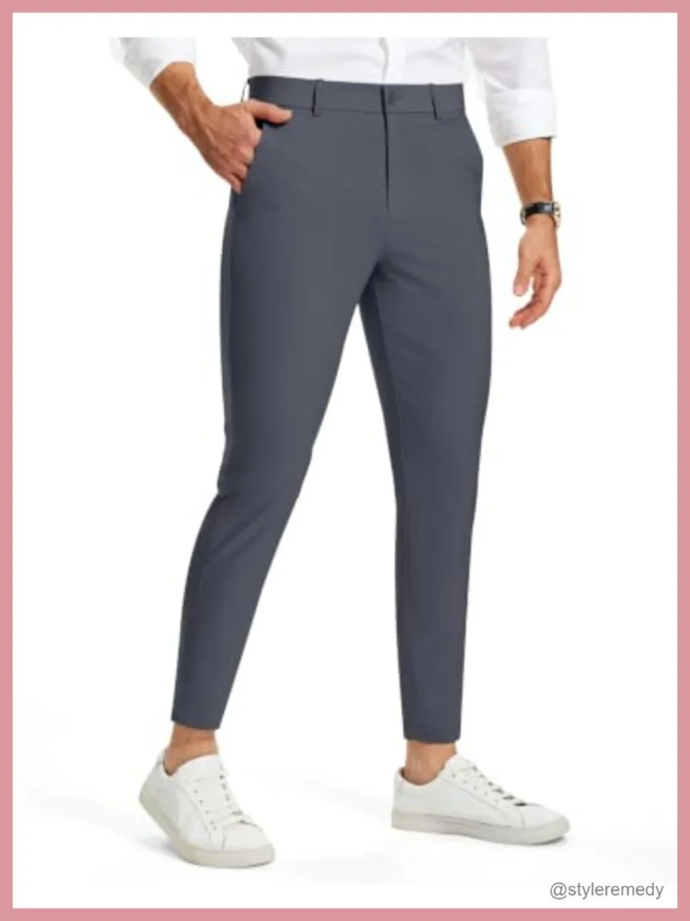 Men's Stretch Tapered Golf Pants 28